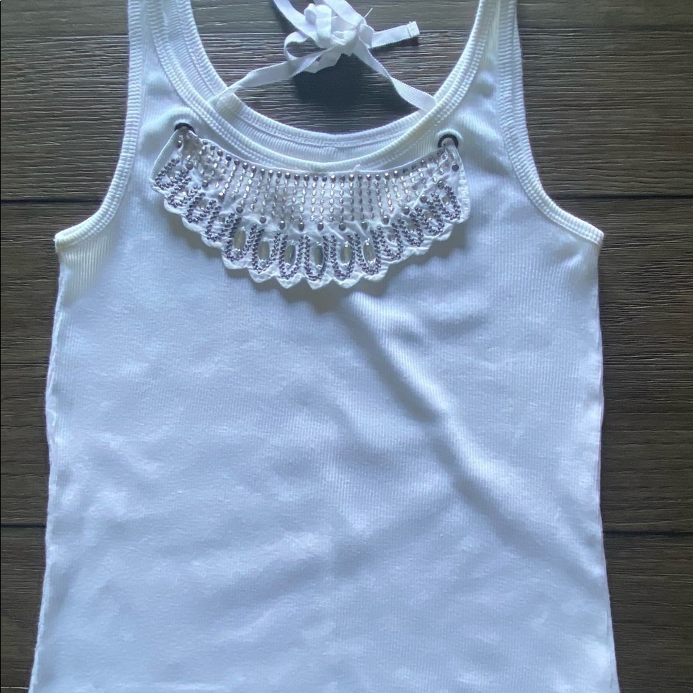New York & Co white tank camisole top